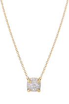 Petite Chatelaine Pendant, 18k Gold & Diamond